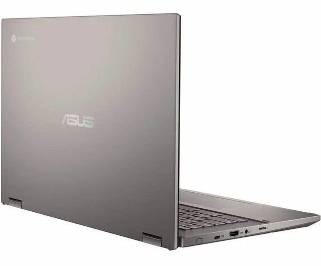 Alt view image 5 of 6 - ASUS Chromebook Flip CX3401 14" WUXGA Touch Intel Core i3-1215U 1.2 GHz up to 4.4 GHz 8GB RAM 128GB SSD Intel UHD Graphics ChromeOS Laptop, Gray - CX3401FBA-DS32T-CB