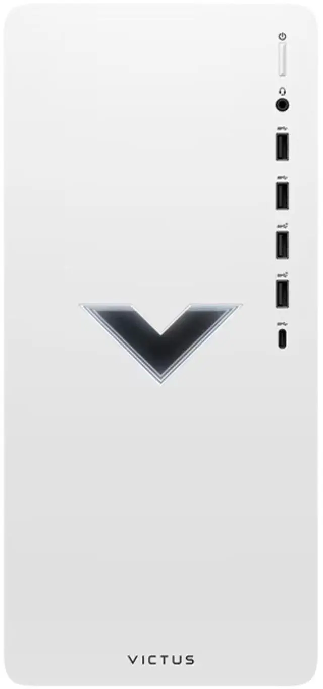 Alt view image 3 of 3 - HP Victus 15L TG02-2000t Intel Core i7-14700F 1.5 GHz up to 5.4 GHz 32GB DDR4 512GB SSD NVIDIA GeForce RTX 4060 Windows 11 Home Gaming Desktop, White - 8S0B5AV-V063