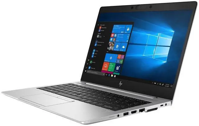Alt view image 3 of 6 - HP EliteBook 745 G6 14" Touchscreen FHD AMD Ryzen 5 PRO 3500U 2.1 GHz up to 3.7 GHz 16 GB DDR4 256 GB SSD AMD Radeon Vega 8 Graphics Windows 11 Pro Laptop, Silver, Minor Scratches and Dents - 9WD73UC