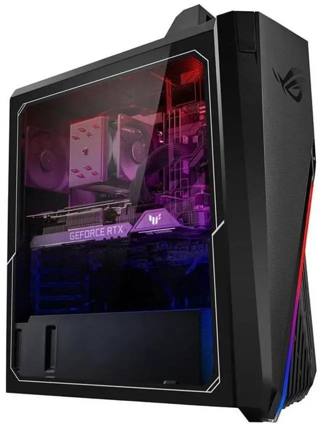 Alt view image 5 of 5 - ASUS ROG Strix GT15 G15 Intel Core i7-12700KF 3.60 GHz up to 4.90 GHz 16GB DDR4 2TB SATA HDD + 512GB SSD NVIDIA GeForce RTX 3080 Windows 11 Home Gaming Desktop - GT15CF-I73080VR