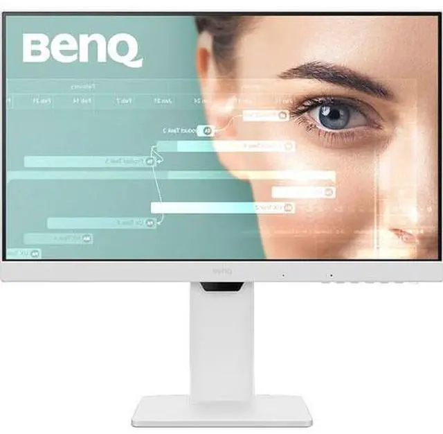 Main image of BenQ GW2486TC 23.8" IPS Monitor 5ms GtG, 1300:1, 250 nits, Coding Mode, USB-A, HDMI & DisplayPort Noice-Cancelling Mic, Height Adjustable, White - GW2486TC