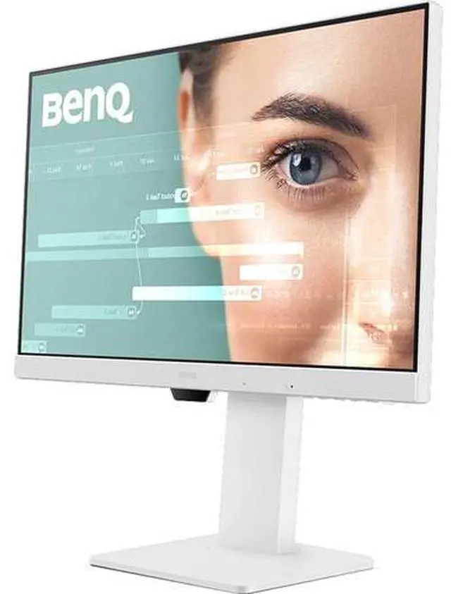 Alt view image 3 of 6 - BenQ GW2486TC 23.8" IPS Monitor 5ms GtG, 1300:1, 250 nits, Coding Mode, USB-A, HDMI & DisplayPort Noice-Cancelling Mic, Height Adjustable, White - GW2486TC