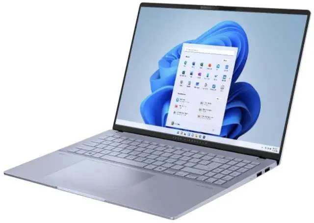 Alt view image 4 of 5 - ASUS Vivobook S16 16" OLED Intel Core Ultra 9-285H 2.90 GHz up to 5.40 GHz 32GB 1TB PCIe NVMe M.2 SSD Intel Arc Graphics Windows 11 Pro Laptop, Mist Blue - S5606CA-SB92