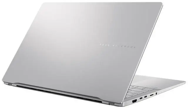 Alt view image 4 of 6 - ASUS Vivobook S15 15.6" 3K OLED Snapdragon X Elite X1E-78-100 up to 3.4 GHz 16GB RAM 1TB SSD Qualcomm Adreno Windows 11 Home Laptop, Silver - S5507QAD-PS96