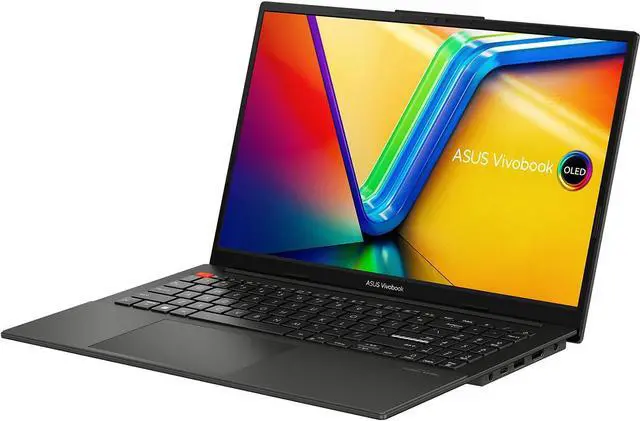 Alt view image 3 of 6 - ASUS Vivobook S 15 15.6" 2.8K OLED Intel Core i5-13500H 2.6 GHz up to 4.7 GHz 8GB RAM 512GB SSD Intel Iris Xe Graphics Windows 11 Home Laptop, Midnight Black - K5504VA-DS51