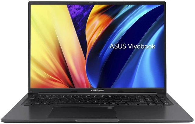 Main image of ASUS Vivobook 16X 16" WUXGA IPS Intel Core i5-1235U 1.3 GHz up to 4.4 GHz 8GB DDR4 512GB SSD Intel Iris Xe Graphics Windows 11 Home Laptop, Black - X1605ZA-DB51-CA