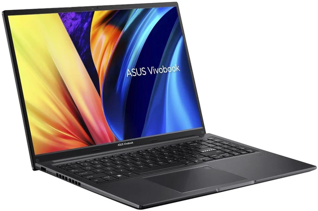 Alt view image 3 of 6 - ASUS Vivobook 16X 16" WUXGA IPS Intel Core i5-1235U 1.3 GHz up to 4.4 GHz 8GB DDR4 512GB SSD Intel Iris Xe Graphics Windows 11 Home Laptop, Black - X1605ZA-DB51-CA