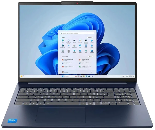 Alt view image 6 of 6 - Lenovo IdeaPad Slim 5i 16" WUXGA Touchscreen Intel Core 7 240H 2.5 GHz up to 5.2 GHz 16GB RAM 1TB SSD Intel UHD Graphics Windows 11 Home Laptop, Blue - 83J1002KUS