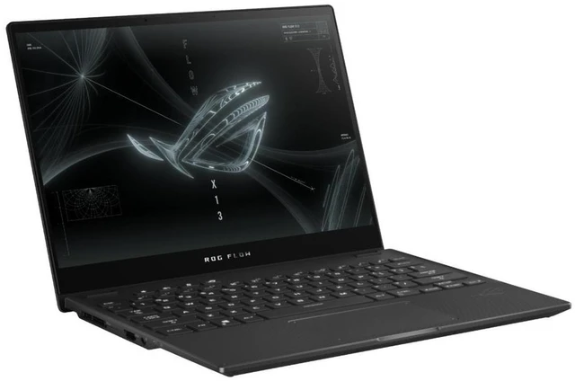 Alt view image 3 of 6 - ASUS ROG Flow X13 13.4" WUXGA Touch AMD Ryzen 9 5900HS 3.0 GHz up to 4.6 GHz 16GB RAM 1TB SSD NVIDIA GeForce RTX 3050 Ti Windows 11 Home Gaming Laptop, Black - GV301QE-211.ZG13