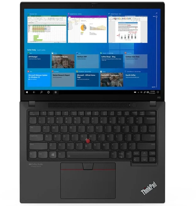 Alt view image 2 of 5 - Lenovo ThinkPad X13 G2 13.3" WUXGA Intel Core i5-1145G7 2.6GHz up to 4.4 GHz 16 GB 256 GB SSD Intel Iris Xe Graphics Windows 11 Pro Laptop, Black, Minor Scratches and Dents - 20WLS2UW0H-I021