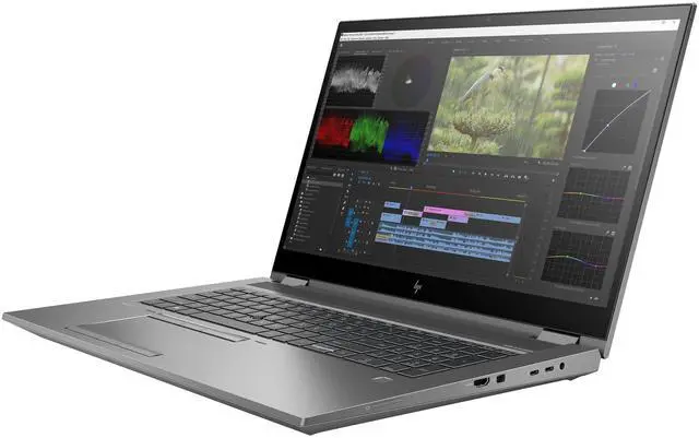 Alt view image 2 of 6 - HP ZBook Fury 17 G8 17.3" FHD IPS Intel Core i9-11950H 2.6 GHz 64GB DDR4 256GB SSD NVIDIA RTX A3000 Windows 11 Pro Laptop, Gray, Minor Scratches and Dents - 5U007UC-I014
