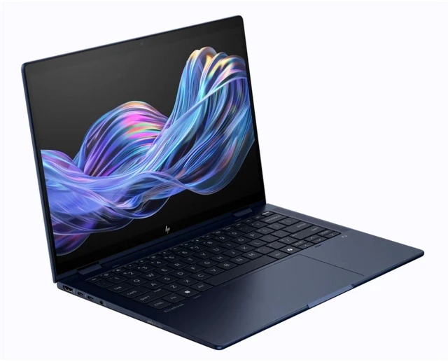Alt view image 3 of 5 - HP EliteBook 1040 Flip G1i 14" WUXGA Touchscreen Intel Core Ultra 7 258V 2.2 GHz up to 4.8 GHz 32 GB 512 GB SSD Intel Arc 140V Windows 11 Pro Laptop, Blue - B5QX1AV-I010