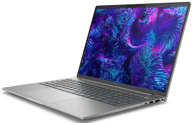 Alt view image 3 of 5 - HP ZBook 8 G1i 16" WUXGA Intel Core Ultra 7 265H 2.2 GHz up to 5.3 GHz 32 GB 1 TB SSD Intel Arc 140T GPU Windows 11 Pro Laptop, Gray - B24H4AV-I010