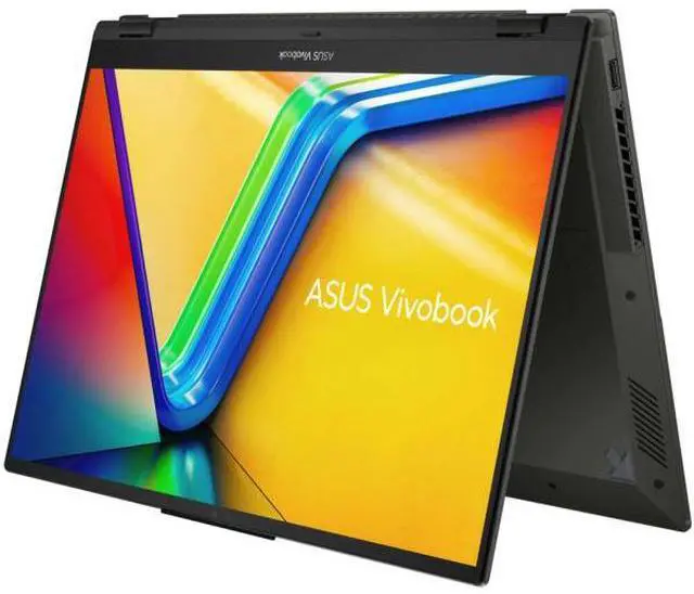 Alt view image 2 of 6 - ASUS Vivobook S16 Flip 16" WUXGA Touch Intel Core i5-1335U 1.3 GHz up to 4.6 GHz 8GB DDR4 512GB SSD Intel UHD Graphics Windows 11 Home Laptop, Black - TP3604VA-WS51T