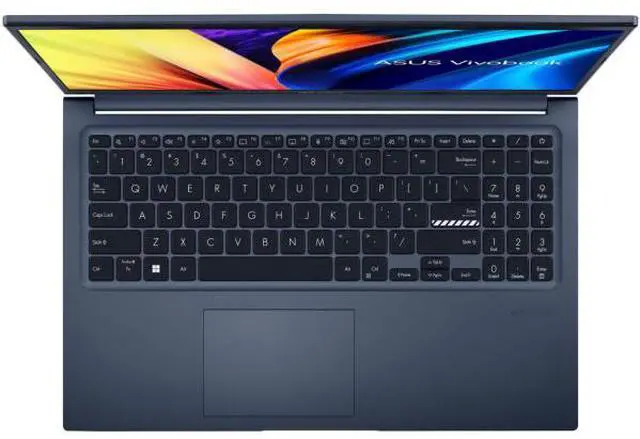 Alt view image 5 of 6 - ASUS Vivobook 15.6" FHD Intel Core i5-1235U 1.3 GHz up to 4.4 GHz 8GB DDR4 512GB SSD Intel Iris Xe Graphics Windows 11 Home Laptop, Blue - F1502ZA-WS51