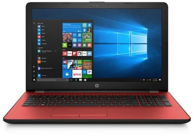 Main image of HP 15-bs134wm 15.6" Intel Pentium Gold 4417U 2.3 GHz 4GB DDR4 500GB HDD Intel HD Graphics 610 Windows 11 Pro Laptop, Red, Minor Scratches and Dents - 6BS61UA-I010