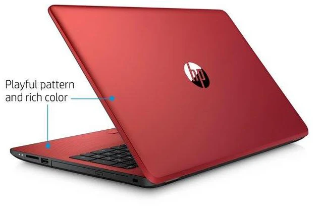 Alt view image 3 of 4 - HP 15-bs134wm 15.6" Intel Pentium Gold 4417U 2.3 GHz 4GB DDR4 500GB HDD Intel HD Graphics 610 Windows 11 Pro Laptop, Red, Minor Scratches and Dents - 6BS61UA-I010