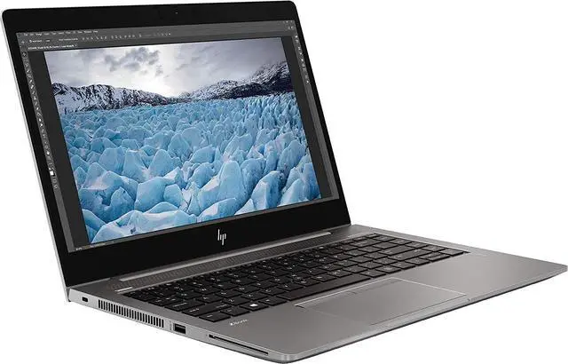 Alt view image 2 of 5 - HP ZBook 14u G6 Mobile Workstation 14" FHD Intel Core i5-8365U 1.6 GHz up to 4.1 GHz 8 GB DDR4 256GB SSD Intel UHD Graphics 620 Windows 11 Pro Laptop, Gray - 8TX65US