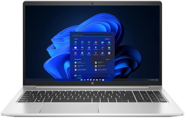 Main image of HP ProBook 455 G9 15.6" FHD IPS AMD Ryzen 5 5625U 2.3 GHz up to 4.3 GHz 8GB DDR4 256GB SSD AMD Radeon Graphics Windows 11 Pro Laptop, Silver - 64T35UT