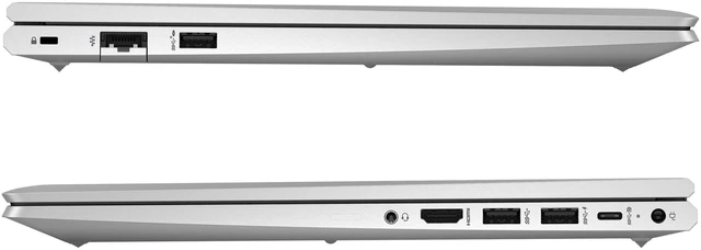 Alt view image 6 of 6 - HP ProBook 455 G9 15.6" FHD IPS AMD Ryzen 5 5625U 2.3 GHz up to 4.3 GHz 8GB DDR4 256GB SSD AMD Radeon Graphics Windows 11 Pro Laptop, Silver - 64T35UT