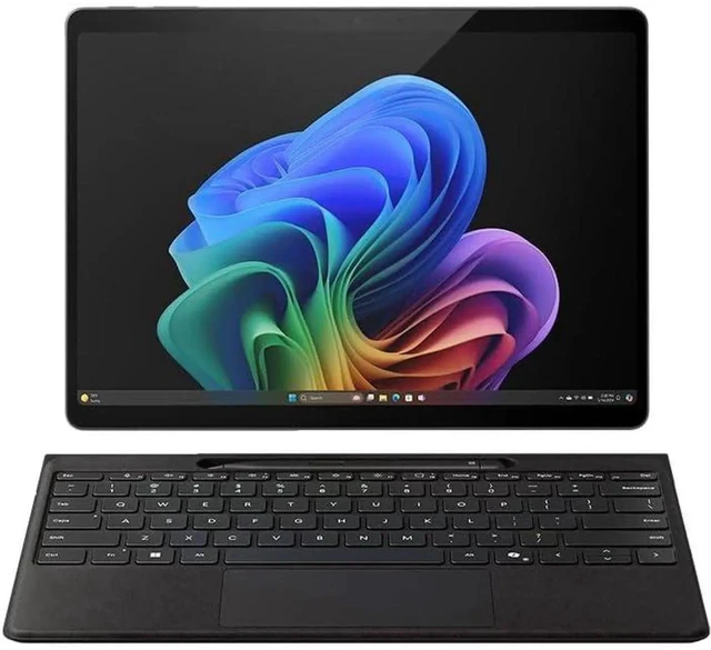 Main image of Microsoft Surface Pro Copilot+ 13" QHD+ Touchscreen Snapdragon X Plus 3.4 GHz up to 4.0 GHz 16 GB 1 TB SSD Qualcomm Adreno GPU Windows 11 Home Laptop, Black - EP2-05075