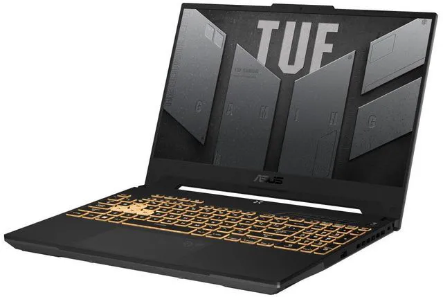 Alt view image 3 of 5 - ASUS TUF Gaming F15 15.6" FHD Intel Core i9-13900H 2.6 GHz up to 5.4 GHz 16GB 1TB SSD NVIDIA GeForce RTX 4060 Windows 11 Home Laptop, Grey - FX507VV-DS91
