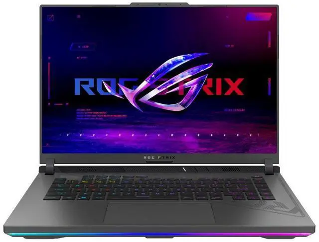 Main image of Asus ROG Strix G16 16" WUXGA Intel Core i9-13980HX 2.2 GHz up to 5.60 GHz 16 GB 1 TB SSD NVIDIA GeForce RTX 4060 Windows 11 Home Gaming Laptop, Grey - G614JV-DB91-CA