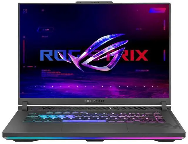 Main image of Asus ROG Strix G16 16" WUXGA Intel Core i7-13650HX 2.6 GHz up to 4.9 GHz 32 GB 512 GB SSD NVIDIA GeForce RTX 4050 Windows 11 Home Gaming Laptop, Eclipse Gray - G614JU-BS71-CB