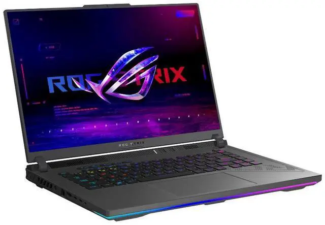 Alt view image 3 of 5 - Asus ROG Strix G16 16" WUXGA Intel Core i7-13650HX 2.6 GHz up to 4.9 GHz 32 GB 512 GB SSD NVIDIA GeForce RTX 4050 Windows 11 Home Gaming Laptop, Eclipse Gray - G614JU-BS71-CB