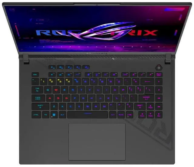 Alt view image 2 of 5 - Asus ROG Strix G16 16" WUXGA Intel Core i7-13650HX 2.6 GHz up to 4.9 GHz 32 GB 512 GB SSD NVIDIA GeForce RTX 4050 Windows 11 Home Gaming Laptop, Eclipse Gray - G614JU-BS71-CB