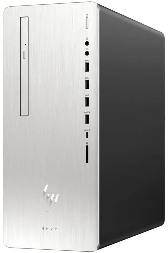 Alt view image 2 of 3 - HP ENVY 795-0137cb Intel Core i7-8700 3.2 GHz up to 4.6 GHz 12GB DDR4 2TB HDD Intel UHD Graphics 630 Windows 11 Home Desktop, Silver - 5QA55AA-E012