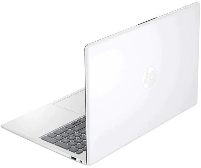 Alt view image 3 of 5 - HP 15-fd0036ds 15.6" Touch Intel Processor N200 3.2 GHz up to 3.7 GHz 4GB DDR4 128GB UFS Intel UHD Graphics Windows 11 Home Laptop, White - BR3Y5UA