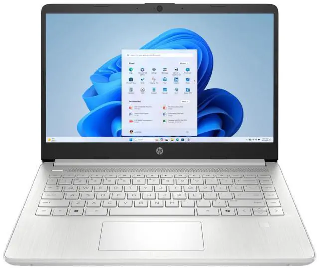 Main image of HP 14-dq6013dx 14" Intel N150 0.8 GHz up to 3.6 GHz 16GB DDR4 128GB UFS Intel UHD Graphics Windows 11 Home Laptop, Silver - B87SPUA-I001