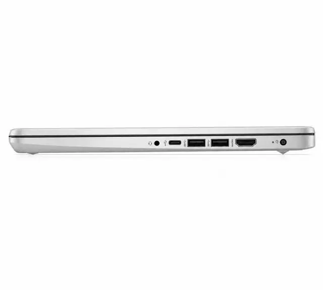 Alt view image 4 of 4 - HP 14-dq6013dx 14" Intel N150 0.8 GHz up to 3.6 GHz 16GB DDR4 128GB UFS Intel UHD Graphics Windows 11 Home Laptop, Silver - B87SPUA-I001