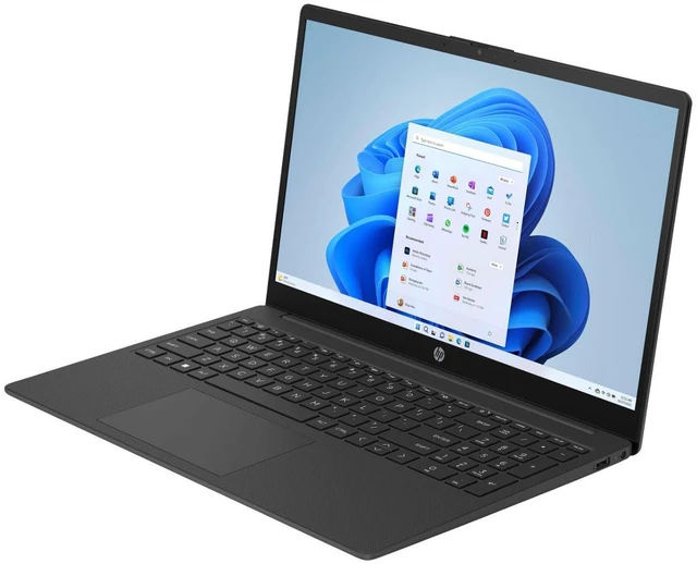 Alt view image 3 of 5 - HP 15-fd0000 15.6" Intel Core i7-1355U 1.70 GHz up to 5.0 GHz 12GB DDR4 256GB SSD Intel Iris Xe Graphics Windows 11 Home Laptop, Black - B1PU5AV-I070