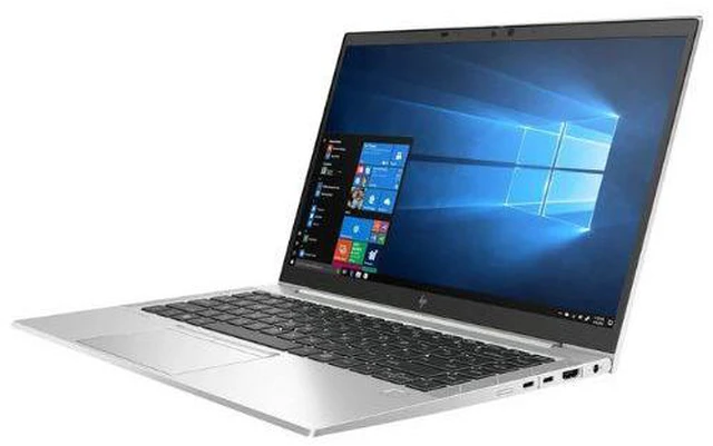 Alt view image 2 of 5 - HP EliteBook 845 G7 14" FHD IPS AMD Ryzen 5 PRO 4650U 2.1 GHz up to 4.0 GHz 16GB 256GB SSD AMD Radeon Windows 11 Pro Laptop, Silver, Minor Scratches and Dents - 30A63UC-I020