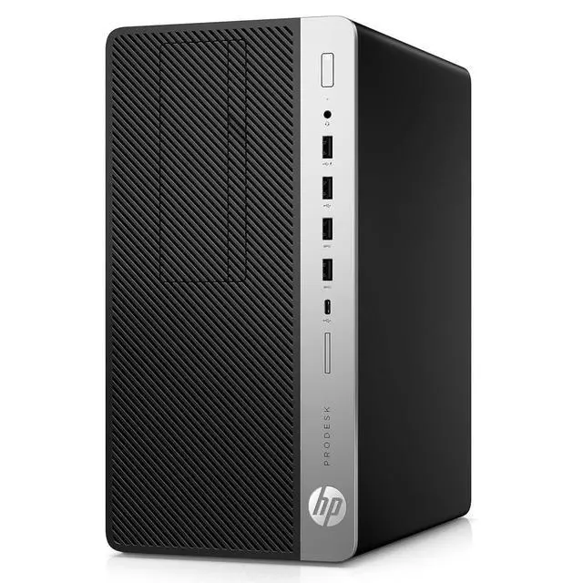 Alt view image 2 of 5 - HP ProDesk 600 G3 Mini Intel Core i5-7600T 2.8 GHz up to 3.7 GHz 16GB DDR4 1TB HDD Intel HD Graphics 630 Windows 10 Home Desktop, Black - Y3A52AV-E010