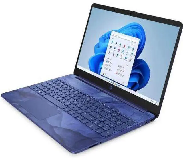 Alt view image 2 of 3 - HP 17-cn0054ds 17.3" FHD IPS Intel Celeron N4120 1.10 GHz up to 2.6 GHz 4GB DDR4 128GB SSD Intel UHD 600 Windows 11 Home Laptop - 6Z9U4UA