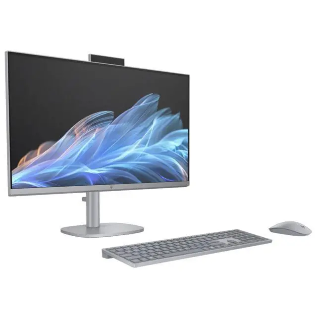 Alt view image 3 of 4 - HP OmniStudio X 27-cs1057c 27" FHD Touch Intel Core Ultra 7 258V 3.7 GHz 32GB RAM 2TB SSD Intel Arc Graphics 140V Windows 11 Home All-in-One Desktop, Meteor Silver - BM8W1AA