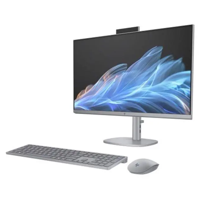 Alt view image 2 of 4 - HP OmniStudio X 27-cs1057c 27" FHD Touch Intel Core Ultra 7 258V 3.7 GHz 32GB RAM 2TB SSD Intel Arc Graphics 140V Windows 11 Home All-in-One Desktop, Meteor Silver - BM8W1AA