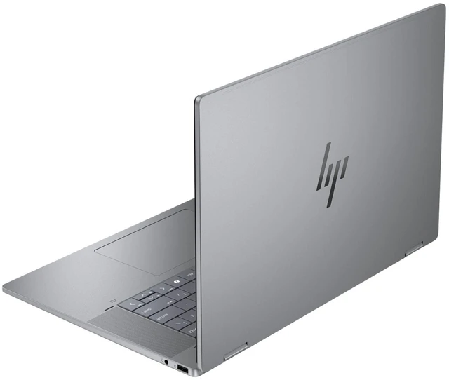Alt view image 3 of 5 - HP OmniBook X 16-ar0087nr 16" 3K OLED Touchscreen AMD Ryzen AI 7 350 2.0 GHz up to 5.0 GHz 32GB 1 TB SSD AMD Radeon 860M Graphics Windows 11 Home 2-in-1 Laptop, Gray, With minor scratches and dents