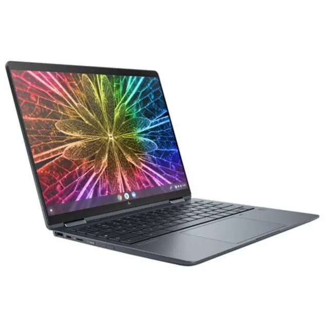 Alt view image 2 of 6 - HP Elite Dragonfly 13.5" QHD+ IPS Touch Intel Core i3-1215U 1.2 GHz up to 4.4 GHz 8GB RAM 256GB SSD Intel UHD ChromeOS Chromebook, Blue - A4EC9UT-I010