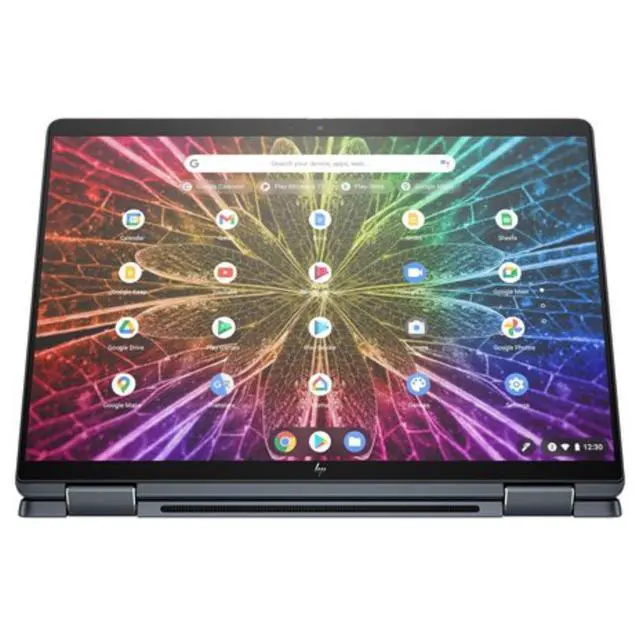 Alt view image 3 of 6 - HP Elite Dragonfly 13.5" QHD+ IPS Touch Intel Core i3-1215U 1.2 GHz up to 4.4 GHz 8GB RAM 256GB SSD Intel UHD ChromeOS Chromebook, Blue - A4EC9UT-I010