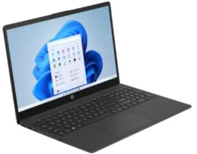 Alt view image 2 of 6 - HP 15-fd0000 15.6" FHD IPS Touch Intel Core i7-1355U 1.7 GHz up to 5.0 GHz 16GB DDR4 1TB SSD Intel Iris Xe Graphics Windows 11 Home Laptop, Black - B1PU5AV-I090