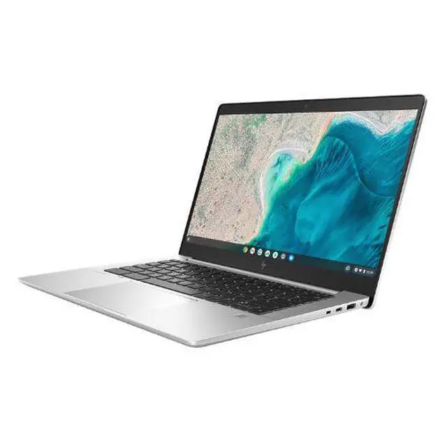 Alt view image 2 of 5 - HP Elite c640 G3 14" FHD IPS Intel Core i5-1245U 1.2 GHz up to 4.4 GHz 8GB DDR4 256GB SSD Intel Iris Xe ChromeOS Chromebook, Silver - 7A052UT-I010