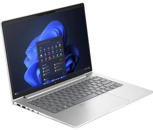 Alt view image 2 of 6 - HP EliteBook 640 G11 14" WUXGA Touch Intel Core Ultra 7 155U 1.7 GHz up to 4.8 GHz 16GB DDR5 512GB SSD Intel Graphics Windows 11 Pro Laptop, Silver - A6TP2UT-I010