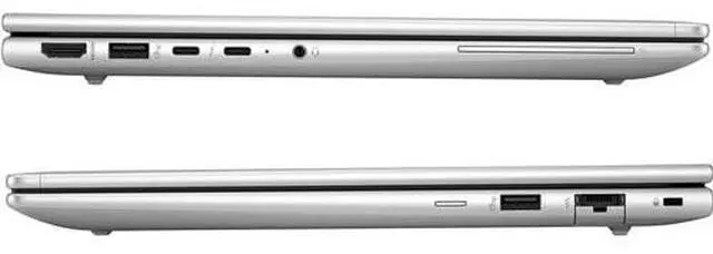 Alt view image 6 of 6 - HP EliteBook 640 G11 14" WUXGA Touch Intel Core Ultra 7 155U 1.7 GHz up to 4.8 GHz 16GB DDR5 512GB SSD Intel Graphics Windows 11 Pro Laptop, Silver - A6TP2UT-I010
