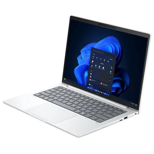 Alt view image 2 of 5 - HP EliteBook 8 G1i 14" WUXGA IPS Intel Core Ultra 5 235U 2.0 GHz up to 4.9 GHz 32GB DDR5 512GB SSD Intel Graphics Windows 11 Pro Laptop, Silver - C1FP5UP-I010