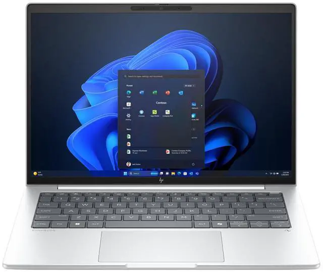Main image of HP EliteBook 8 G1i 14" WUXGA Touch Intel Core Ultra 7 265U 2.1 GHz up to 5.3 GHz 32GB DDR5 256GB SSD Intel Graphics Windows 11 Pro Laptop, Silver - C0XT3UC-I010