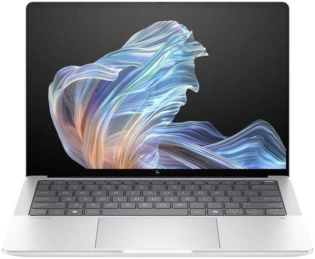 Main image of HP EliteBook X G1a 14.0" OLED Touch AMD Ryzen AI 7 PRO 360 2.0 GHz up to 5.0 GHz 32GB RAM 1TB SSD AMD Radeon 880M Windows 11 Pro Laptop, Silver - B5PH8UT-I010